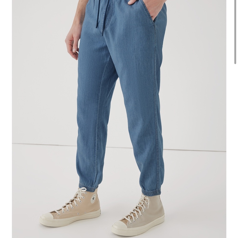 Blue Jogger Pants